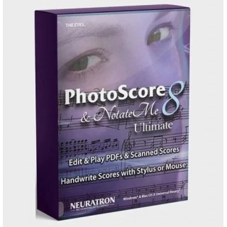 Avid PhotoScore & NotateMe Ultimate 樂譜掃描軟體 (序號下載版)